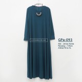 GPa-093 Gamis Polos Semi Klok